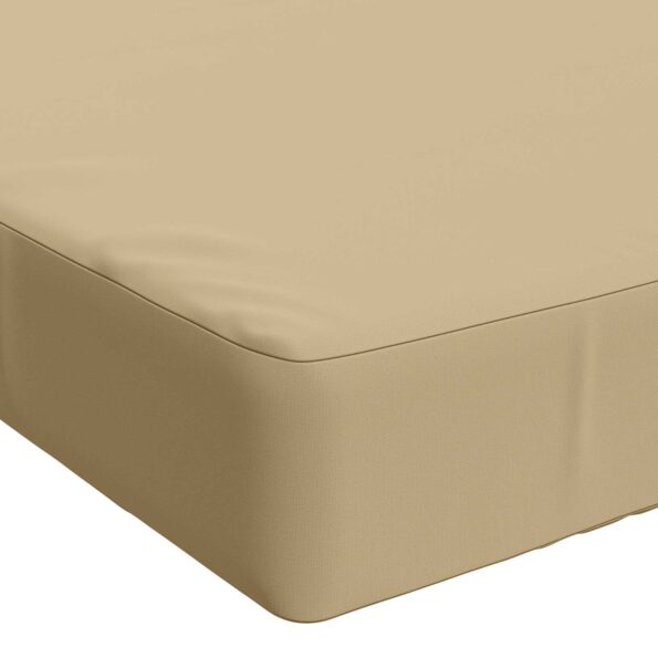 vidaXL Vankúš na lavičku SOEST 100% polyester Béžová 180 x 40 x 8 cm – Obrázok 7