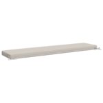vidaXL Vankúš na lavičku SOEST 100% polyester Biela 200 x 40 x 8 cm – Obrázok 5