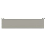 vidaXL Vankúš na lavičku SOEST 100% polyester Sivá 200 x 40 x 8 cm – Obrázok 6