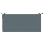vidaXL Vankúš na lavičku SOEST 100% polyester Modrá 110 x 50 x 8 cm – Obrázok 6