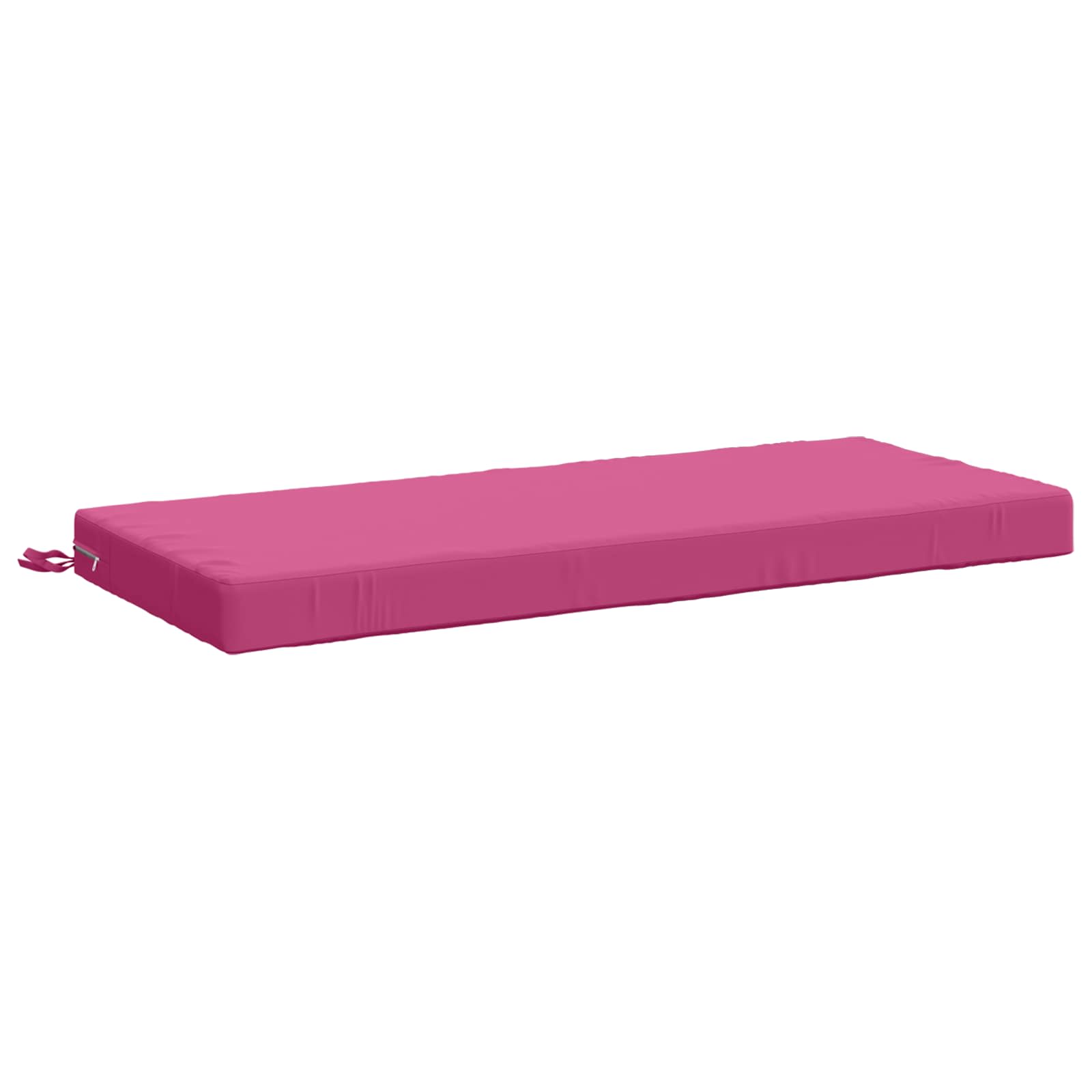 950230_1.jpg vidaXL Vankúš na lavičku SOEST 100% polyester Ružová 120 x 50 x 8 cm – Obrázok 1