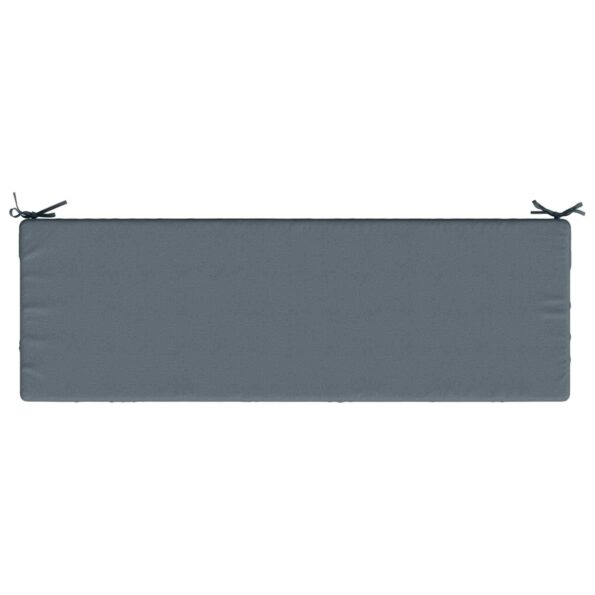 vidaXL Vankúš na lavičku SOEST 100% polyester Modrá 140 x 50 x 8 cm – Obrázok 6
