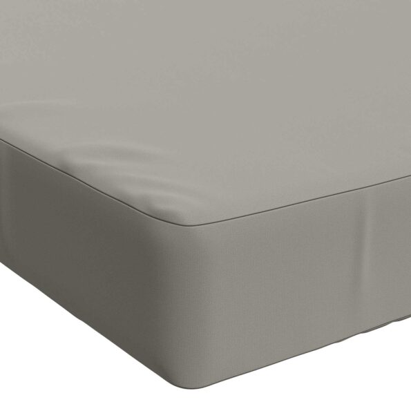 vidaXL Vankúš na lavičku SOEST 100% polyester Sivá 140 x 50 x 8 cm – Obrázok 7