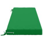 vidaXL Vankúš na lavičku SOEST 100% polyester Zelená 140 x 50 x 8 cm – Obrázok 4