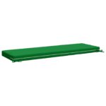 vidaXL Vankúš na lavičku SOEST 100% polyester Zelená 140 x 50 x 8 cm – Obrázok 5