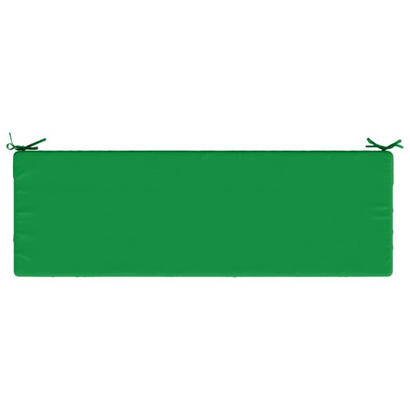 vidaXL Vankúš na lavičku SOEST 100% polyester Zelená 140 x 50 x 8 cm – Obrázok 6