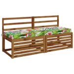 vidaXL Vankúš na lavičku SOEST 100% polyester Viacfarebný – Obrázok 3