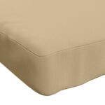 vidaXL 2-dielne podušky na lavicu VUGHT 2 pcs 100% polyester Béžová – Obrázok 7