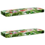 vidaXL 2-dielne podušky na lavicu VUGHT 2 pcs 100% polyester