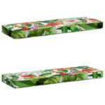 vidaXL 2-dielne podušky na lavicu VUGHT 2 pcs 100% polyester