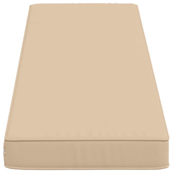 vidaXL 2-dielne podušky na lavicu VUGHT 2 pcs 100% polyester Krémová – Obrázok 4