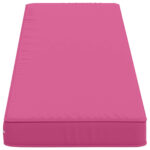 vidaXL 2-dielne podušky na lavicu VUGHT 2 pcs 100% polyester Ružová – Obrázok 4