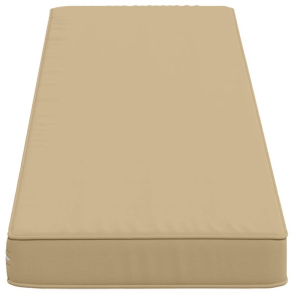 vidaXL 1-dielna poduška na lavicu VUGHT 100% polyester Béžová – Obrázok 4
