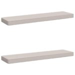 vidaXL 2-dielne podušky na lavicu VUGHT 2 pcs 100% polyester Biela