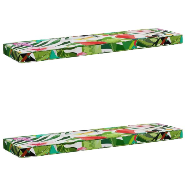 vidaXL 2-dielne podušky na lavicu VUGHT 2 pcs 100% polyester – Obrázok 2