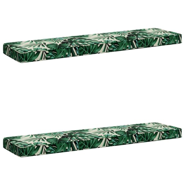 vidaXL 2-dielne podušky na lavicu VUGHT 2 pcs 100% polyester – Obrázok 2