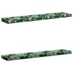 vidaXL 2-dielne podušky na lavicu VUGHT 2 pcs 100% polyester – Obrázok 2