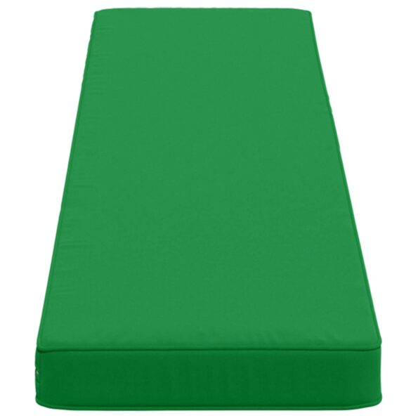 vidaXL 1-dielna poduška na lavicu VUGHT 100% polyester Zelená – Obrázok 4