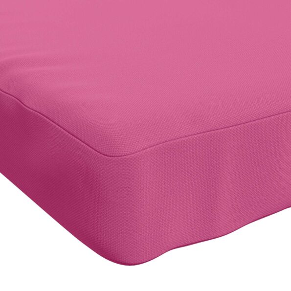 vidaXL 1-dielna poduška na lavicu VUGHT 100% polyester Ružová – Obrázok 7