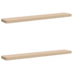 vidaXL 2-dielne podušky na lavicu VUGHT 2 pcs 100% polyester Krémová – Obrázok 2