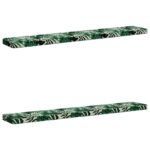 vidaXL 2-dielne podušky na lavicu VUGHT 2 pcs 100% polyester – Obrázok 2