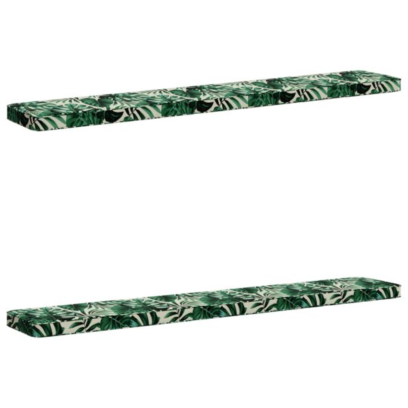 vidaXL 2-dielne podušky na lavicu VUGHT 2 pcs 100% polyester – Obrázok 2