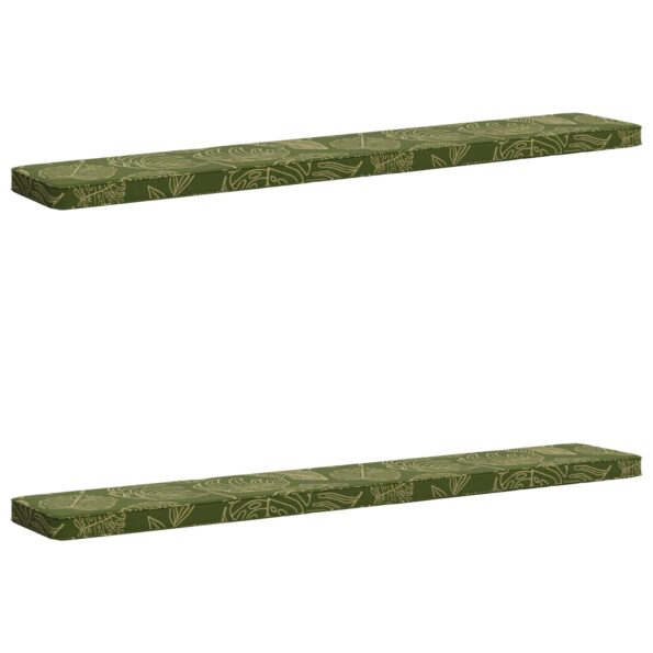 vidaXL 2-dielne podušky na lavicu VUGHT 2 pcs 100% polyester – Obrázok 2