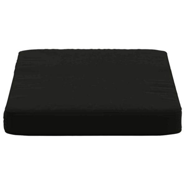 vidaXL 2-dielne podušky na lavicu VUGHT 2 pcs 100% polyester Čierna – Obrázok 5