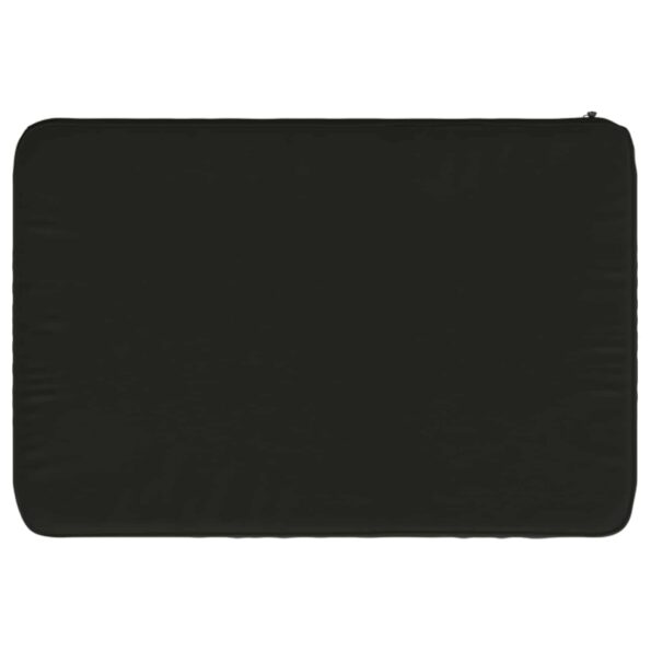 vidaXL 2-dielne podušky na lavicu VUGHT 2 pcs 100% polyester Čierna – Obrázok 7