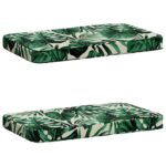 vidaXL 2-dielne podušky na lavicu VUGHT 2 pcs 100% polyester – Obrázok 2