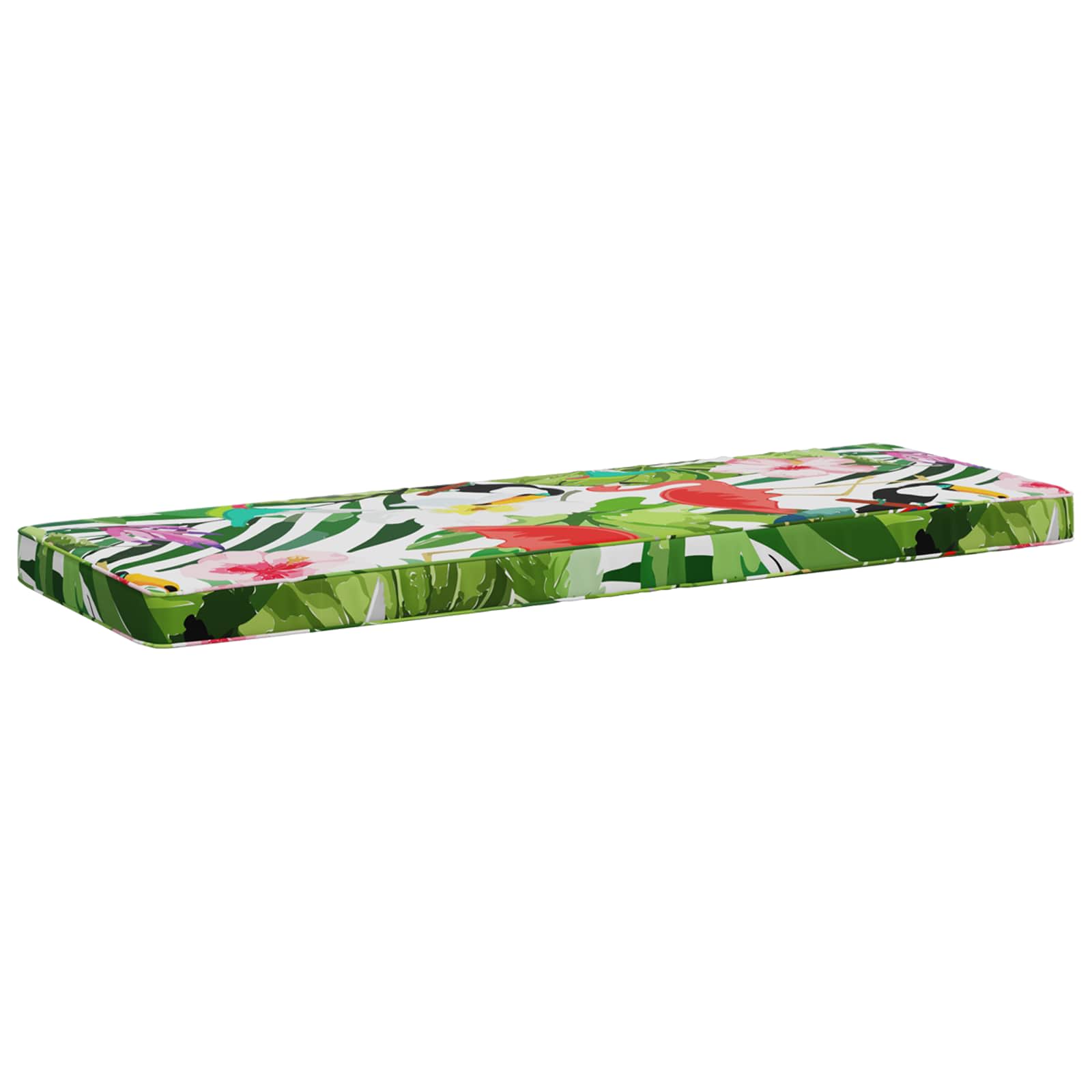 951146_1.jpg vidaXL 1-dielna poduška na lavicu VUGHT 100% polyester Viacfarebný – Obrázok 1