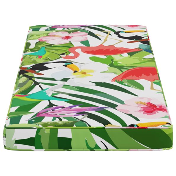vidaXL 1-dielna poduška na lavicu VUGHT 100% polyester Viacfarebný – Obrázok 3