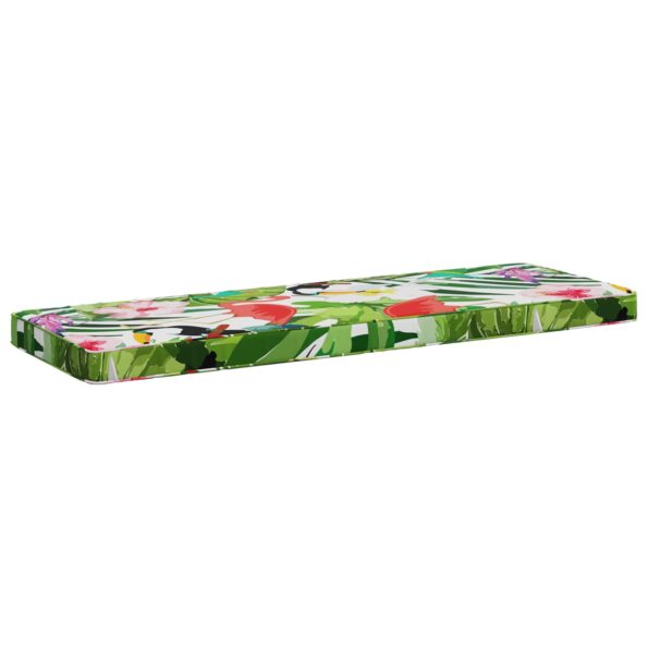 vidaXL 1-dielna poduška na lavicu VUGHT 100% polyester Viacfarebný – Obrázok 4
