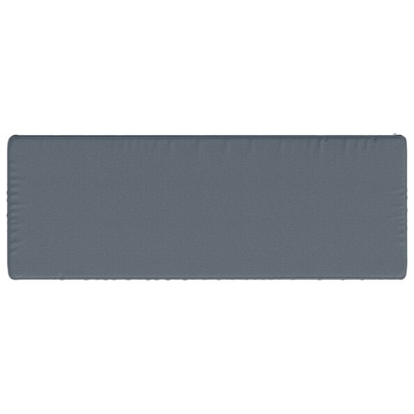 vidaXL 2-dielne podušky na lavicu VUGHT 2 ks 100% polyester Modrá – Obrázok 7
