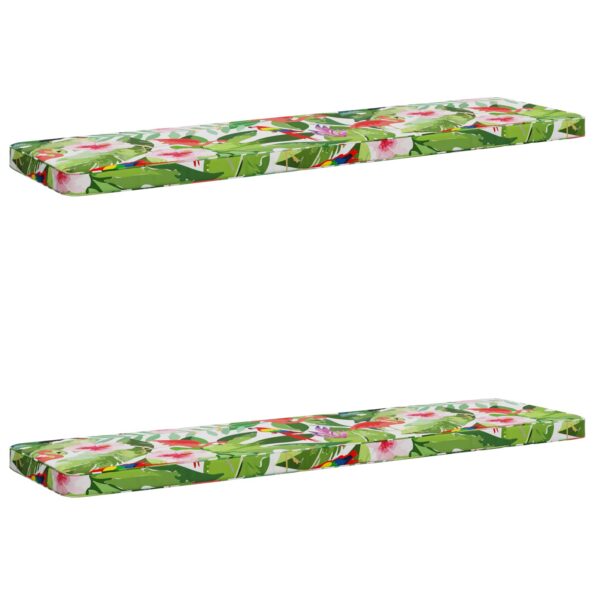 vidaXL 2-dielne podušky na lavicu VUGHT 2 ks 100% polyester – Obrázok 2