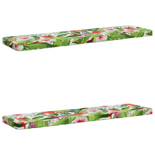 vidaXL 2-dielne podušky na lavicu VUGHT 2 ks 100% polyester – Obrázok 2