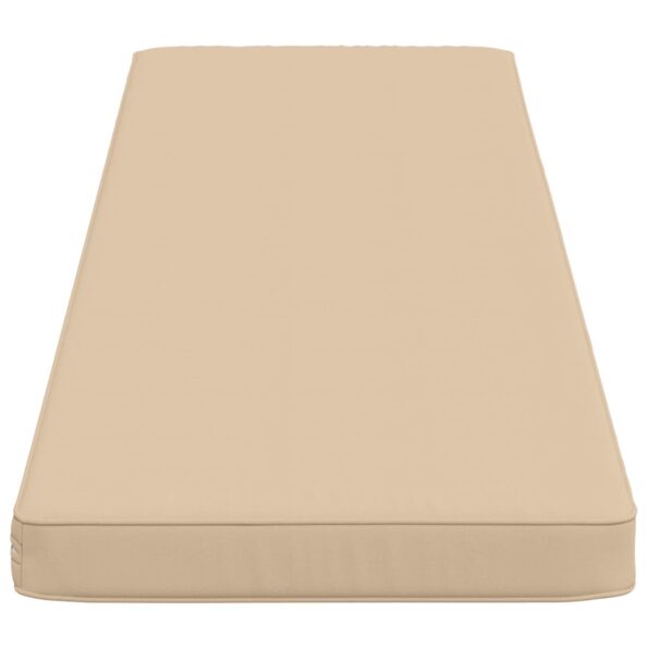 vidaXL 2-dielne podušky na lavicu VUGHT 2 ks 100% polyester Krémová – Obrázok 5