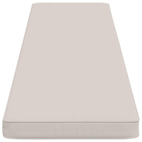 vidaXL 2-dielne podušky na lavicu VUGHT 2 ks 100% polyester Biela – Obrázok 5