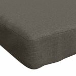 vidaXL 1-dielna poduška na lavicu VUGHT 100% polyester Sivá – Obrázok 7