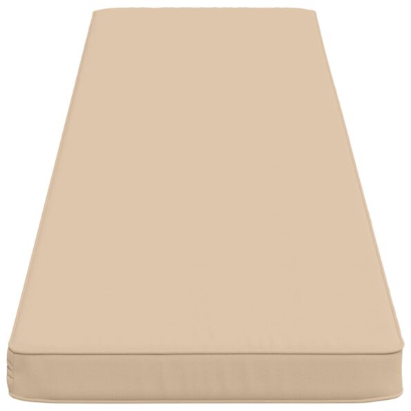 vidaXL 2-dielne podušky na lavicu VUGHT 2 ks 100% polyester Krémová – Obrázok 5