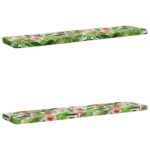 vidaXL 2-dielne podušky na lavicu VUGHT 2 ks 100% polyester – Obrázok 2