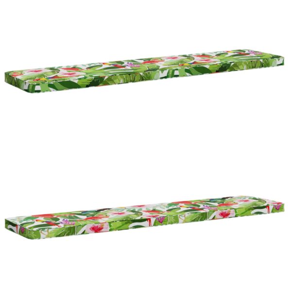vidaXL 2-dielne podušky na lavicu VUGHT 2 ks 100% polyester – Obrázok 2