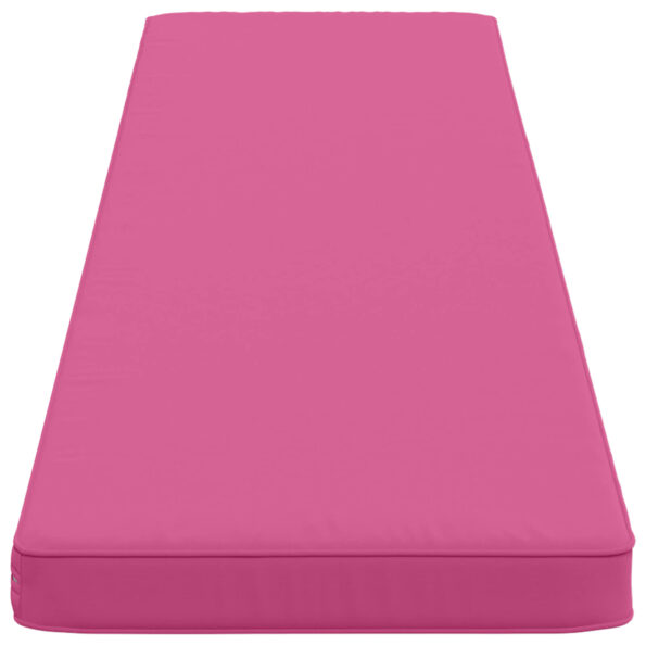 vidaXL 2-dielne podušky na lavicu VUGHT 2 ks 100% polyester Ružová – Obrázok 5