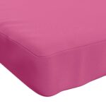 vidaXL 2-dielne podušky na lavicu VUGHT 2 ks 100% polyester Ružová – Obrázok 8