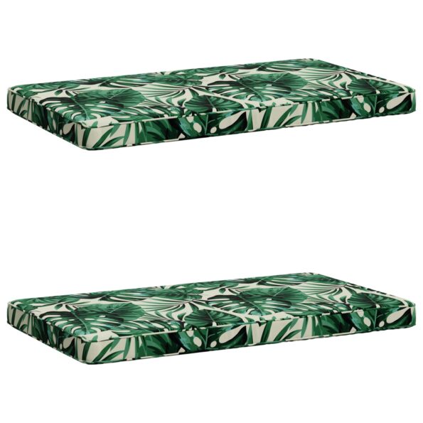 vidaXL 2-dielne podušky na lavicu VUGHT 2 ks 100% polyester – Obrázok 2