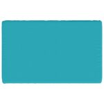 vidaXL 1-dielna poduška na lavicu VUGHT 100% polyester Tyrkysová – Obrázok 6