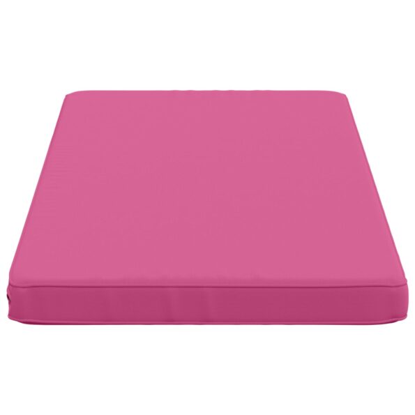 vidaXL 2-dielne podušky na lavicu VUGHT 2 ks 100% polyester Ružová – Obrázok 5