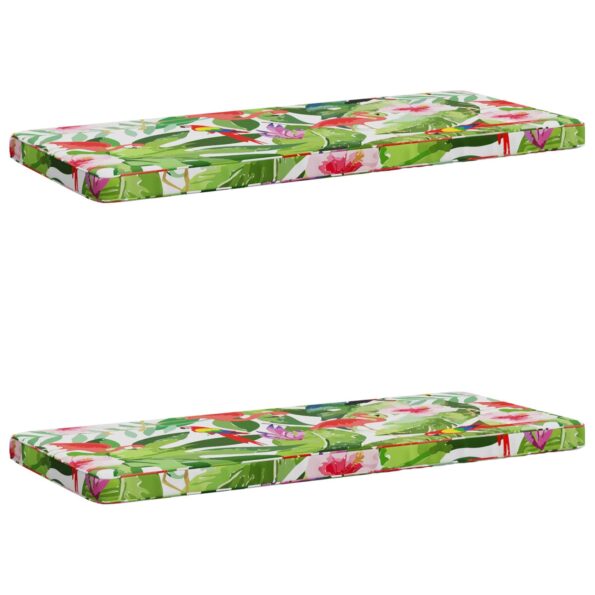 vidaXL 2-dielne podušky na lavicu VUGHT 2 ks 100% polyester – Obrázok 2