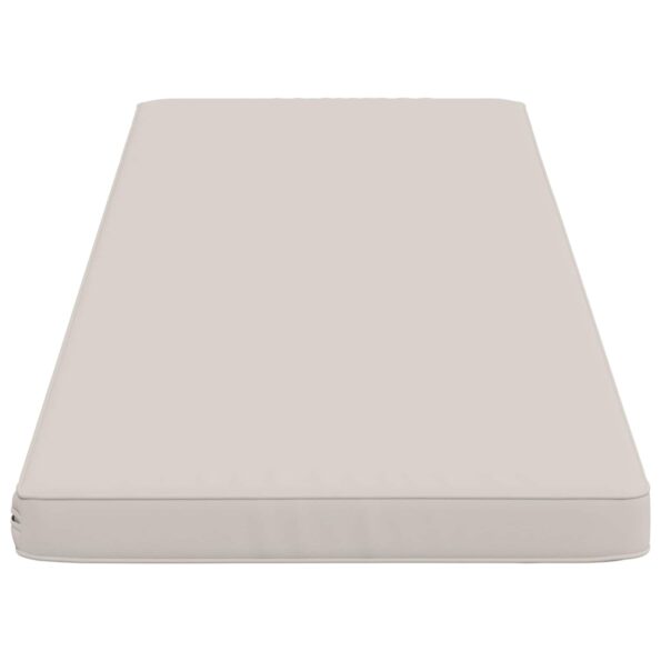 vidaXL 2-dielne podušky na lavicu VUGHT 2 ks 100% polyester Biela – Obrázok 5