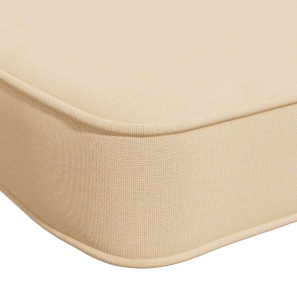 vidaXL 2-dielne podušky na lavicu VUGHT 2 ks 100% polyester Krémová – Obrázok 7